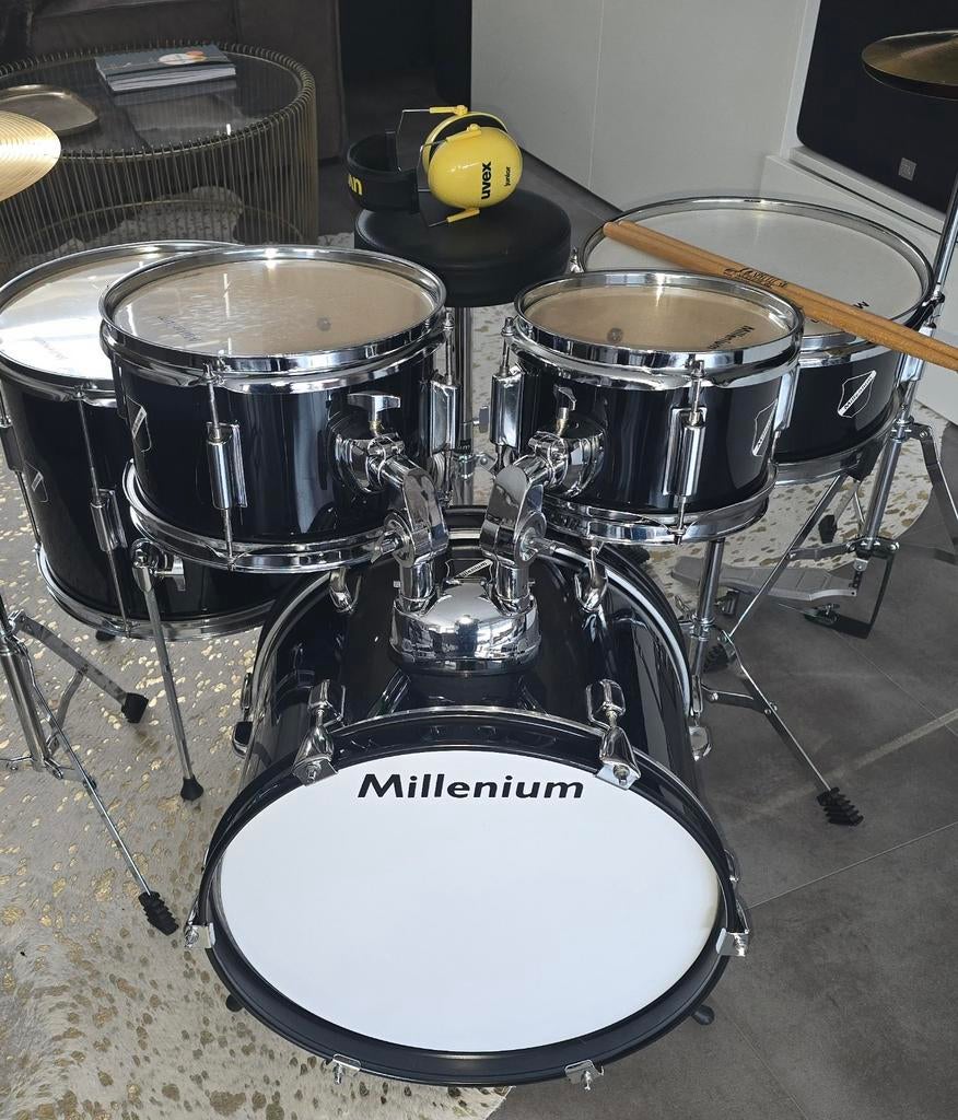 Millenium Focus drumstel compleet..4-7 jaar!! ZGAN!!!, Ophalen, Zo goed als nieuw, Overige merken