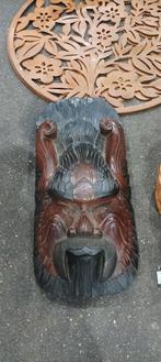 Groot houten masker, Antiek en Kunst, Kunst | Beelden en Houtsnijwerken, Ophalen