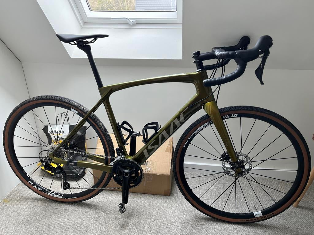 Isaac Torus Xplore Gravelbike|prachtige kleur|topconditie, Overige merken, 28 inch, Carbon, Heren