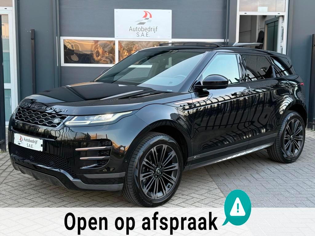 Land Rover Range Rover Evoque 1.5 P300e AWD R-Dynamic SE PAN, 309 pk, Euro 6, Zwart, Bedrijf