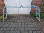 Goede, degelijke vouwladder met staplatformen!, Ophalen of Verzenden, Gebruikt, Opvouwbaar of Inschuifbaar, 2 tot 4 meter