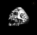 Skull ring, 20 of groter, IJzer of Staal, Heer, Nieuw