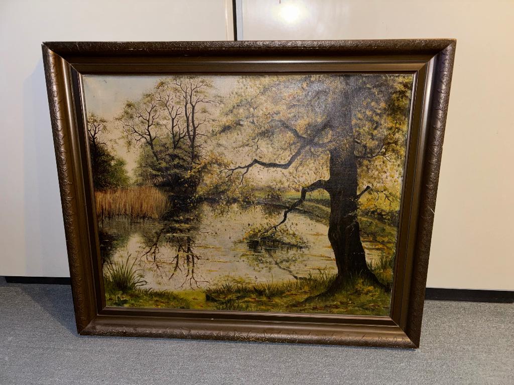 Schilderij Jos Zeegers, Ophalen