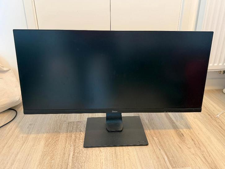 Iiyama G-Master Red Eagle GB3461WQSU-B1, Computers en Software, Monitoren, Gebruikt, 101 t/m 150 Hz, DisplayPort, HDMI, USB-C