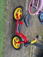 Puky loopfiets, rood met gele wielen, Ophalen, Gebruikt, Loopfiets