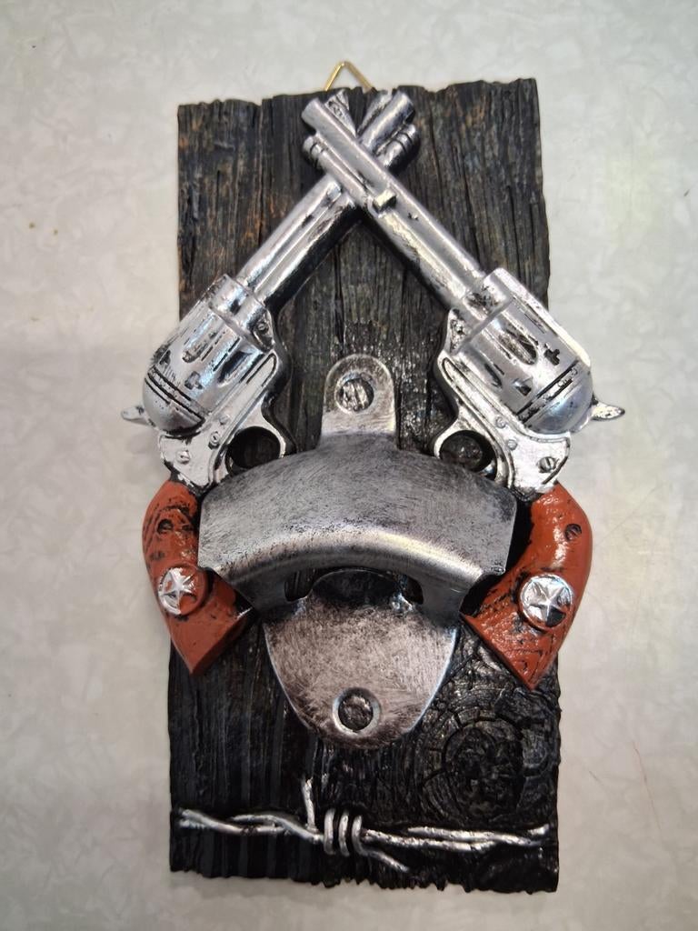 Wand opener met pistolen. Country / Western stijl, Ophalen of Verzenden, Nieuw