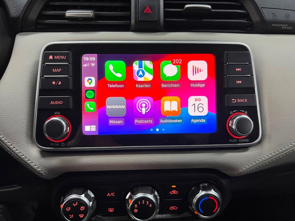 Nissan Micra 1.0 IG-T N-Design | Carplay | Half Leder | Deal, Voorwielaandrijving, Euro 6, Leder en Stof, Origineel Nederlands