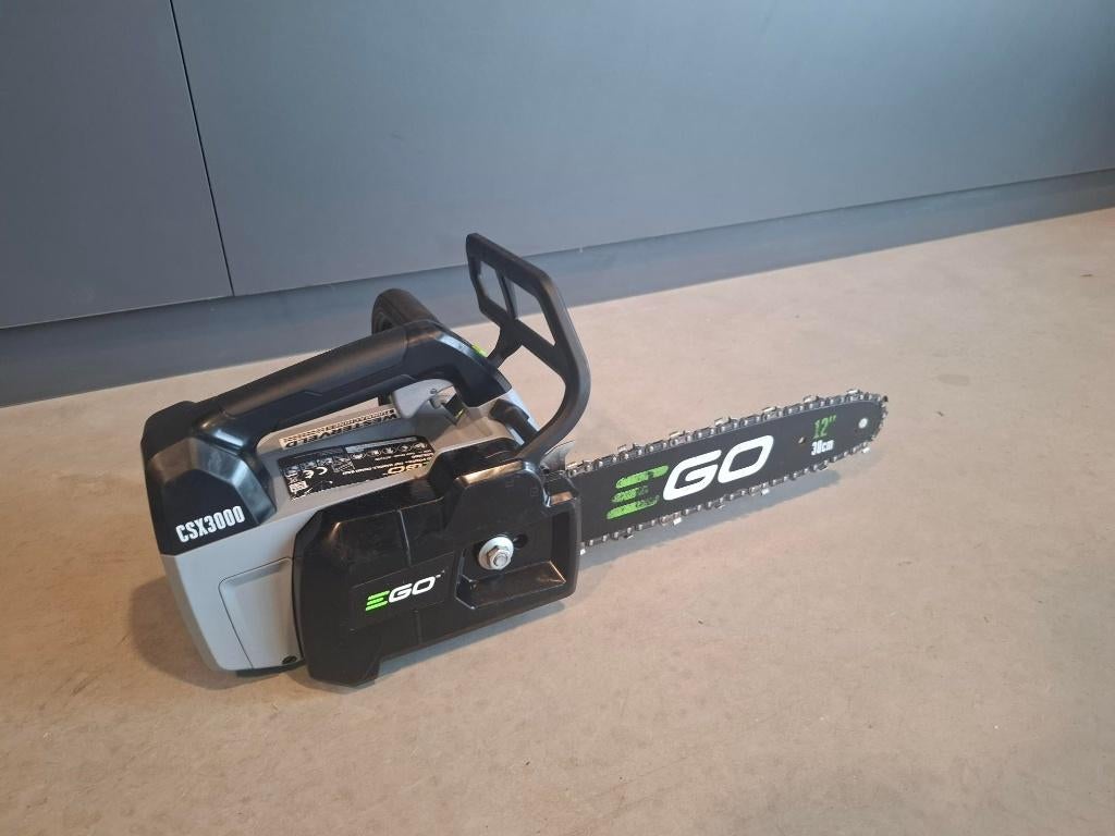 EGO CSX3000 accu tophendel kettingzaag nieuw overjarig, Ophalen of Verzenden, Nieuw, Overige soorten, EGO