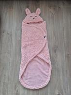 Jollein wikkeldeken wikkel doek roze konijn bunny, Ophalen of Verzenden, Nieuw, 100 cm of meer, Deken