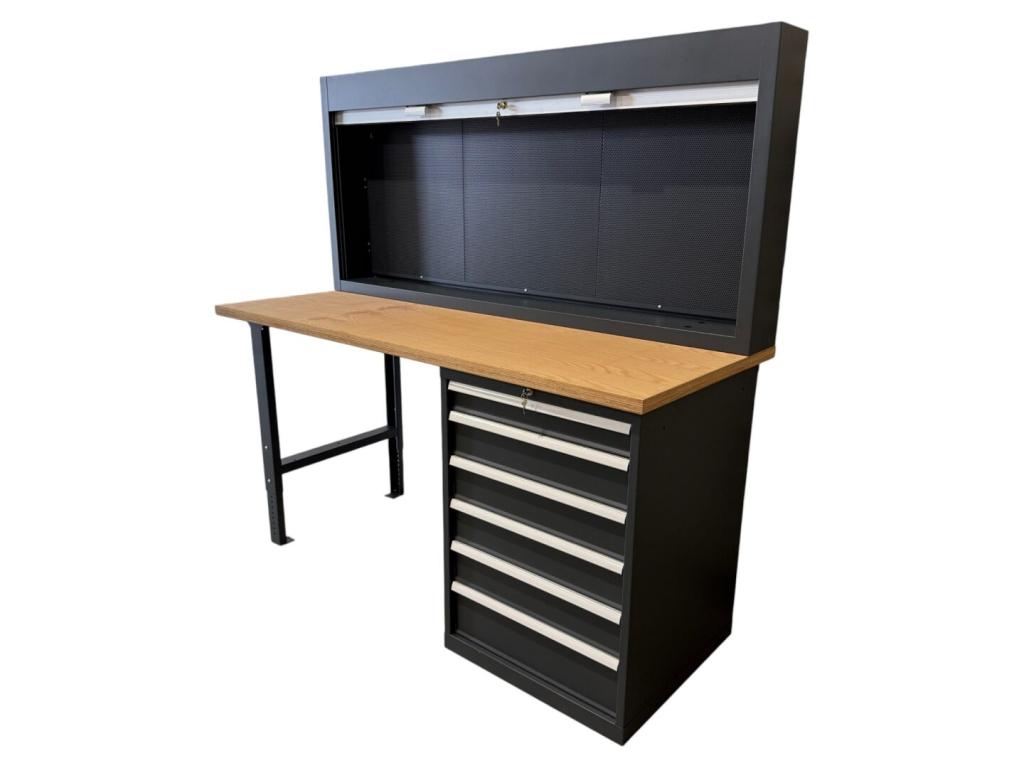 E-Tools | premium line 77700 Werkbank met Kast en, Niet ingevuld, Niet ingevuld, Niet ingevuld