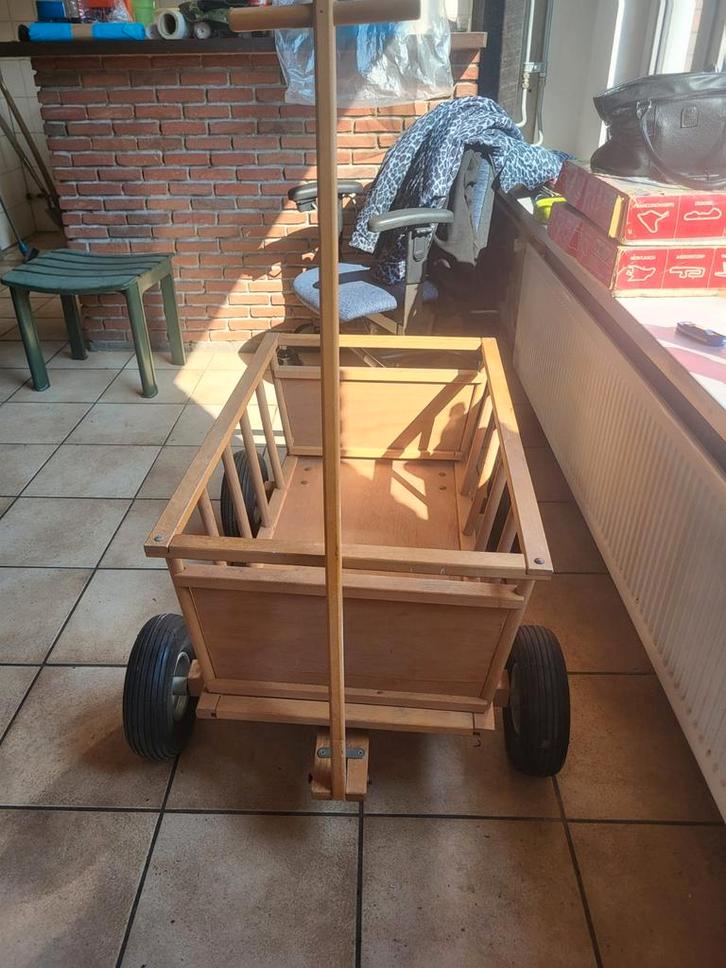 Houten bolderkar met afmetingen, Caravans en Kamperen, Bolderkarren, Ophalen