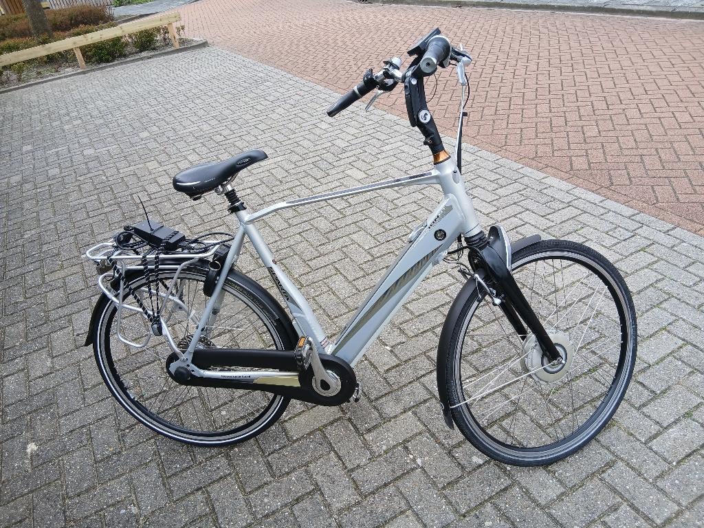Electrische Sparta heren fiets., Ophalen, Sparta, Gebruikt, 51 tot 55 cm