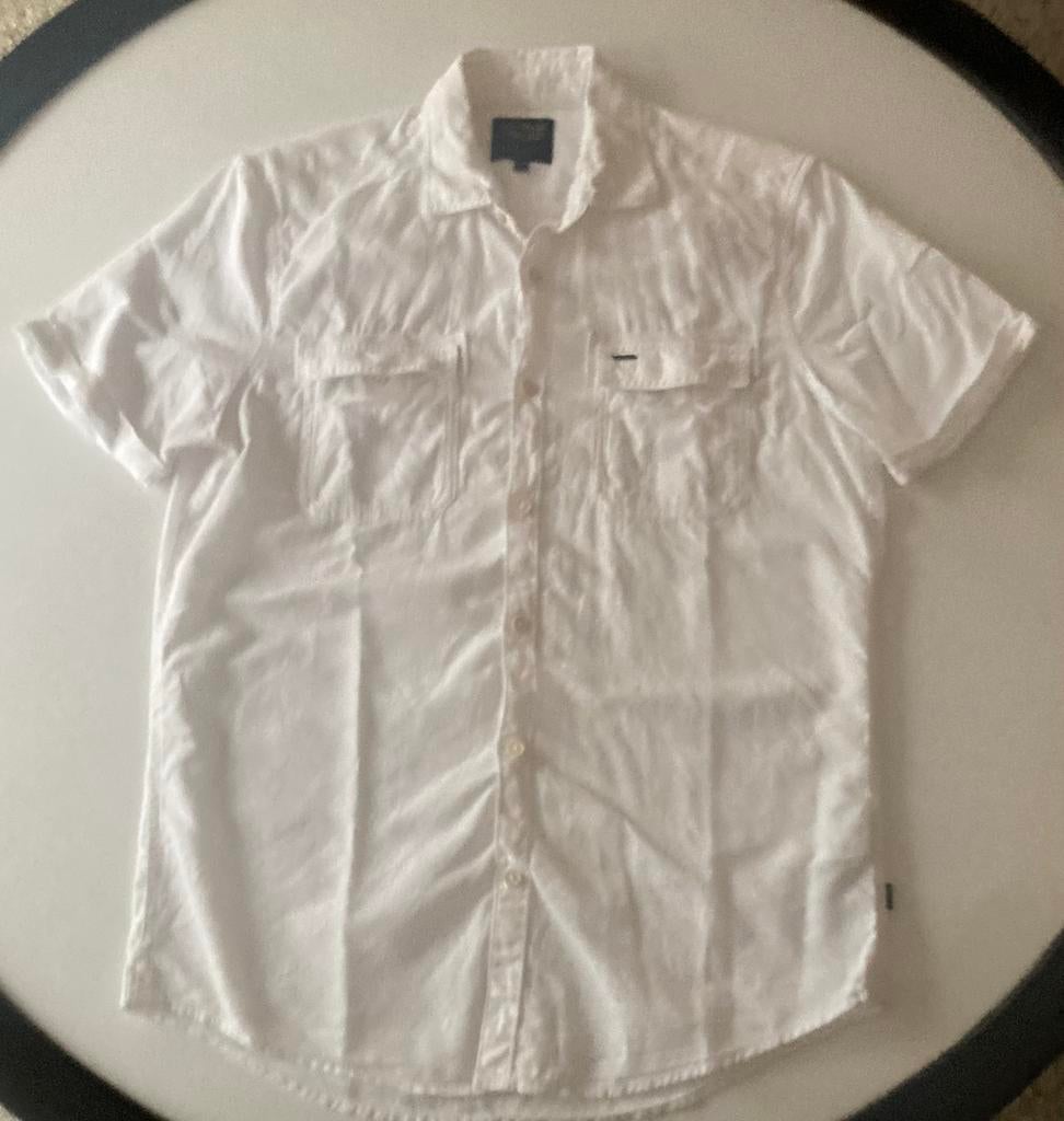 PME Legend overhemd korte mouw (M), Ophalen of Verzenden, Gedragen, Wit