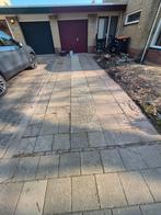 Gratis af te halen: Gebruikte terrastegels en klinkers, Tuin en Terras, Gebruikt, Klinkers, Ophalen of Verzenden, 10 m² of meer
