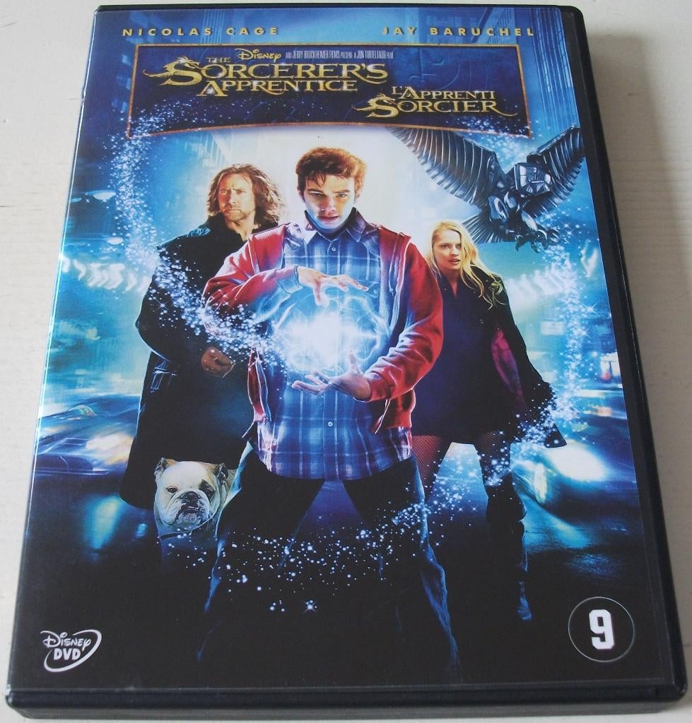 Dvd *** SORCERER'S APPRENTICE *** Walt Disney, Avontuur, Vanaf 9 jaar, Ophalen of Verzenden, Zo goed als nieuw