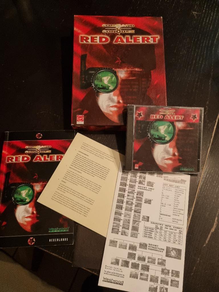 Command & Conquer Red Alert big box complete westwood, Spelcomputers en Games, Games | Pc, 1 speler, Ophalen of Verzenden, Zo goed als nieuw