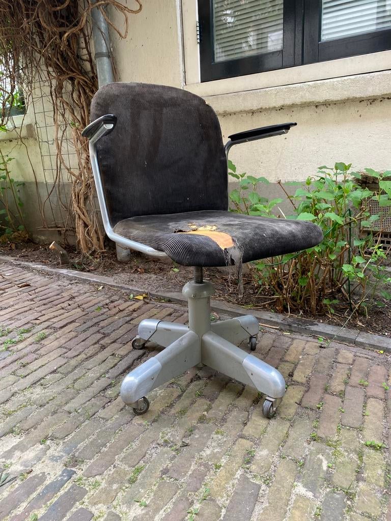 Gispen bureaustoel 356, Huis en Inrichting, Bureaustoelen, Ophalen, Gebruikt, Zwart, Bureaustoel