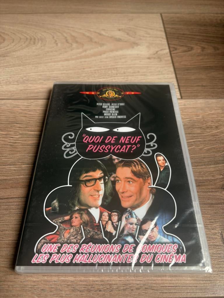 Whats New Pussycat *Nieuw in plastic* met Peter Sellers, Alle leeftijden, Ophalen of Verzenden, Zo goed als nieuw, Romantische komedie