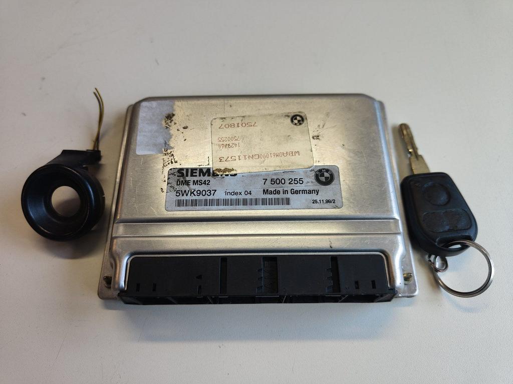 Startset Contactslot + ECU BMW 5 serie E39 528i AUT M52 7500, Auto-onderdelen, Gebruikt, -, -, Ophalen of Verzenden