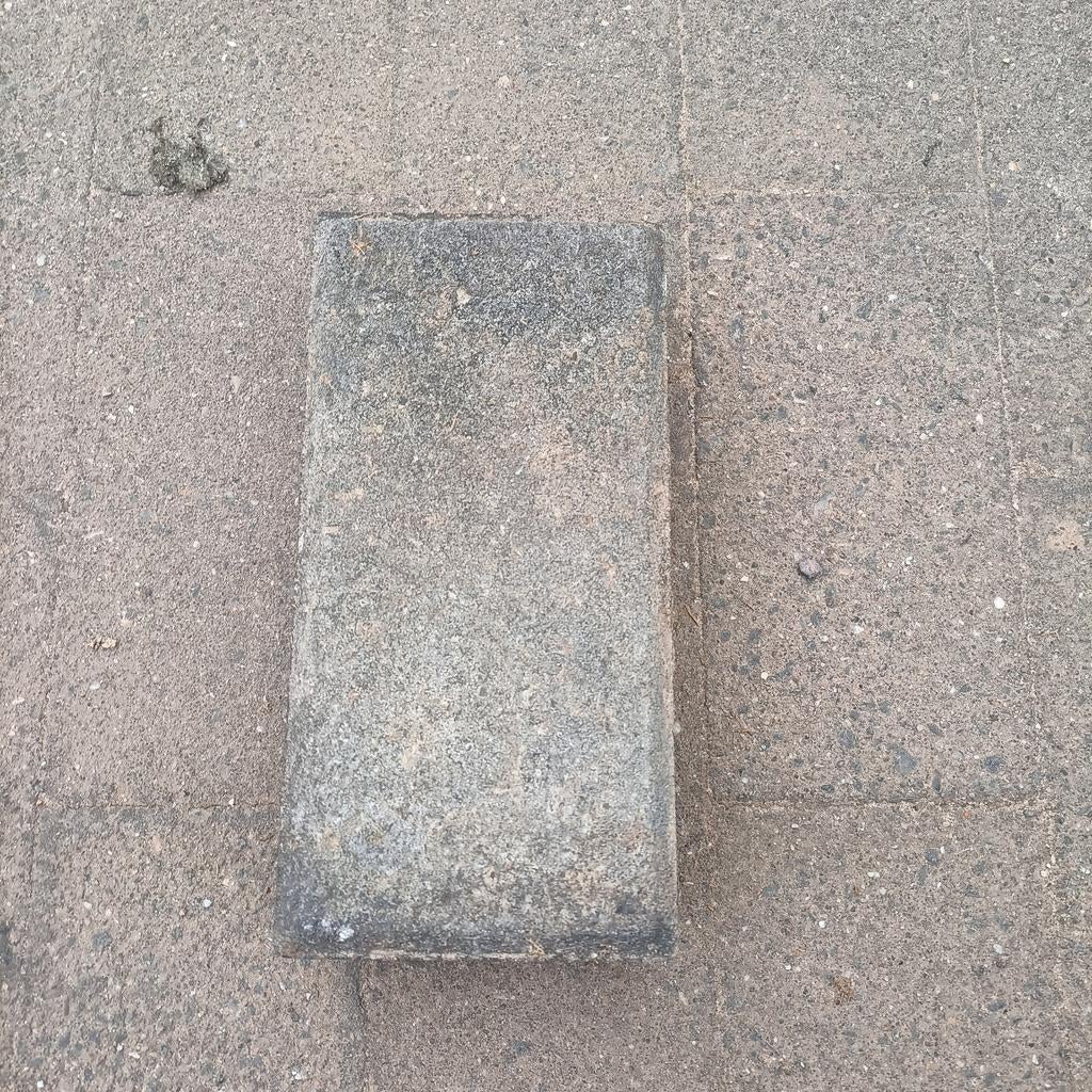 Gratis betonklinkers 21x10 cm, Ophalen, Gebruikt, Beton, Klinkers