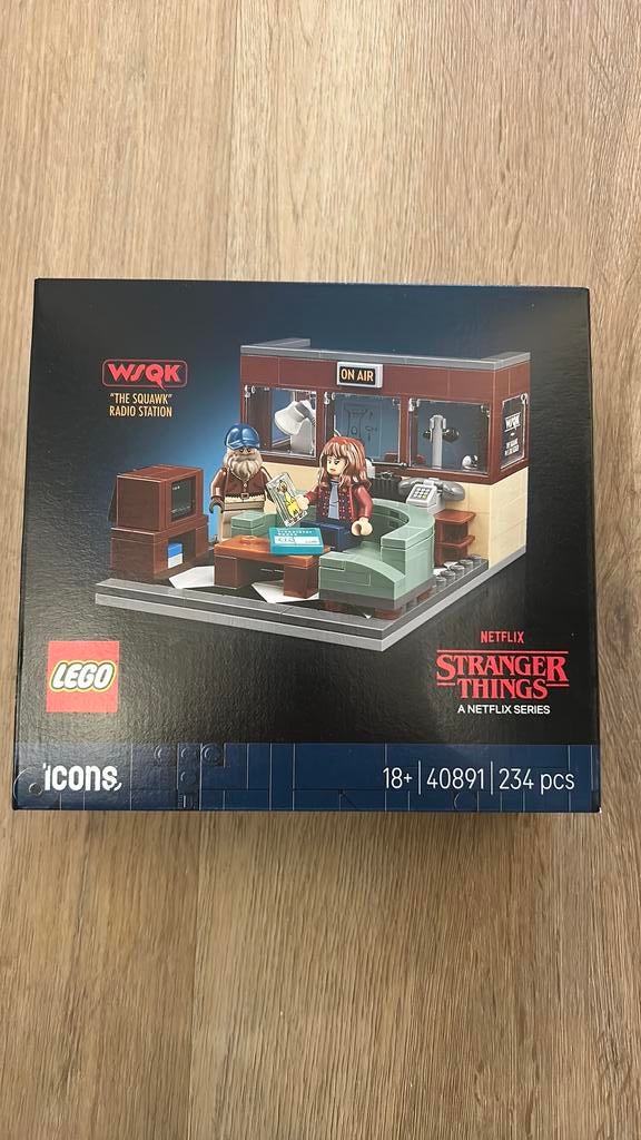Lego Stranger Things “the Squawk” Radio Station 40891, Ophalen of Verzenden, Zo goed als nieuw