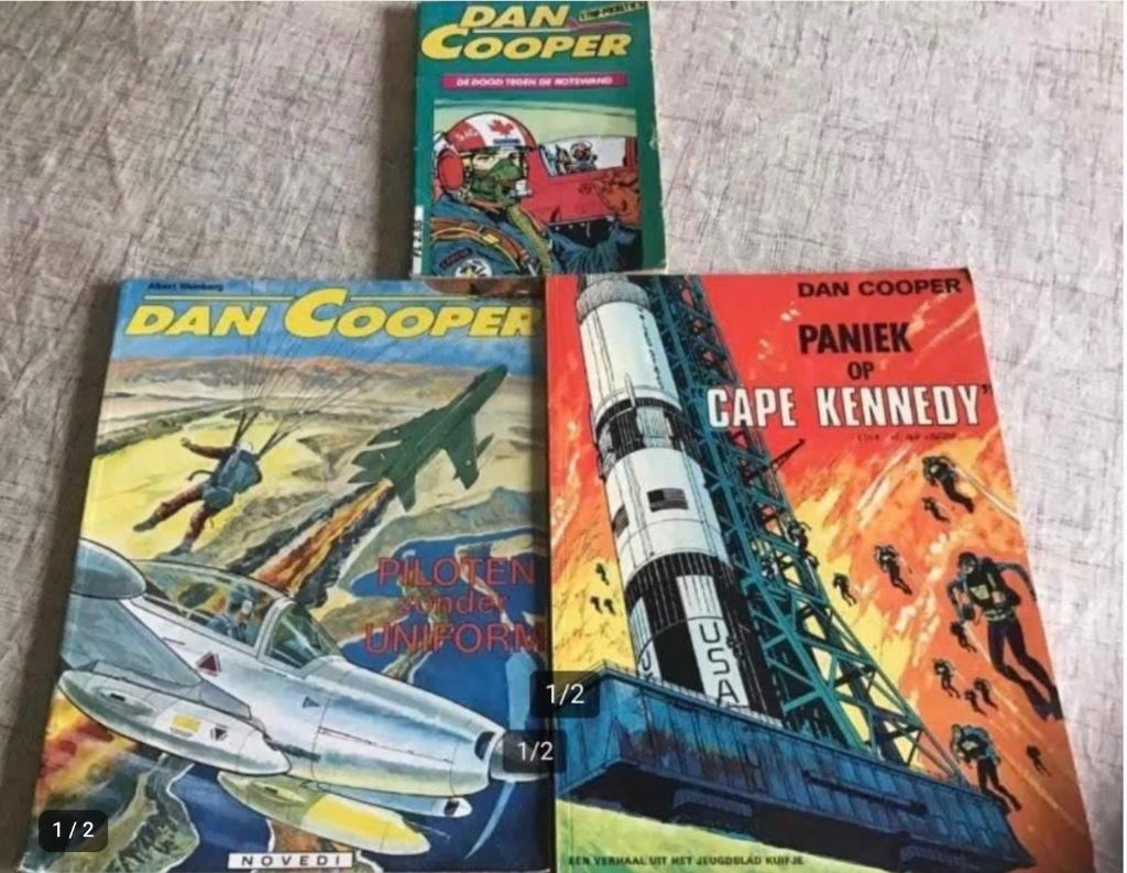 5 uitgaves Albert Weinberg (Dan Cooper,Barracuda, Meerdere stripboeken, Ophalen of Verzenden, Gelezen