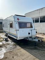 Bürstner 455 TS Fransbed + rondzit + tent – Topstaat !!, Caravans en Kamperen, Caravans, Rondzit, Bedrijf, 750 - 1000 kg, Bürstner