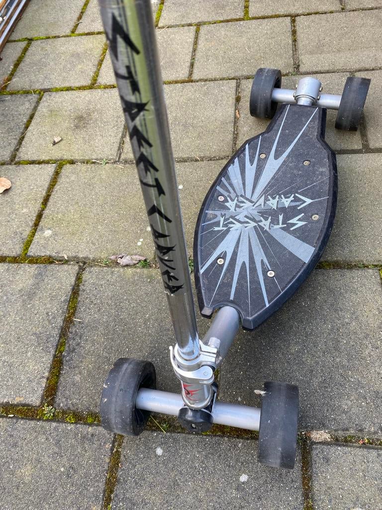 Trottinette Street Carver 4 Roues Métal Pour Adultes - Gris - Occasion