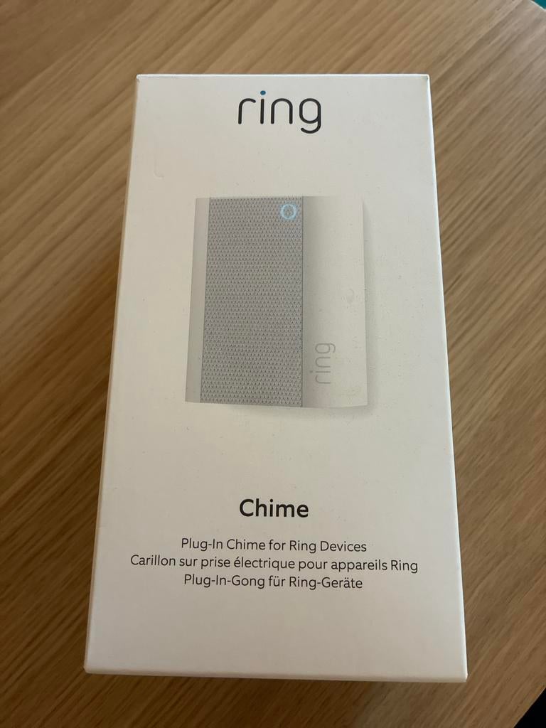 Ring Chime - Plug-in gong voor Ring apparaten, Huis en Inrichting, Deurbellen, Ophalen, Compatibel met smartphone, Nieuw, Draadloos