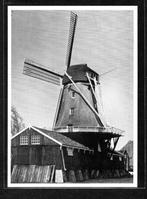 molen; Zaagmolen De Jager te Woudsend., Verzenden, 1960 tot 1980, Ongelopen, Friesland