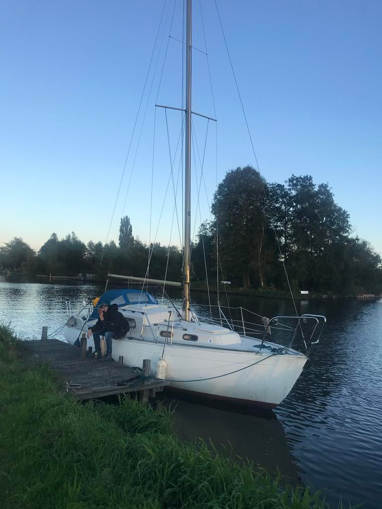 Ruilen !!!! Albin Vega 27 ft zeiljacht water in dieseltank, Gebruikt, Diesel, Ophalen of Verzenden, Tourjacht of Cruiser