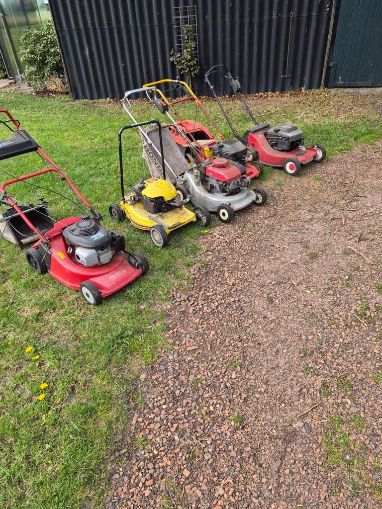 Grasmaaiers, 5 stuks Honda, etc, Tuin en Terras, Ophalen, Cirkelmaaier, Honda, Gebruikt