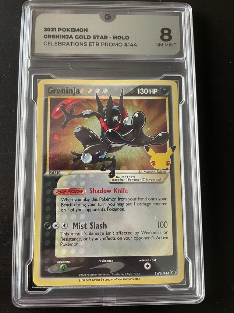 Greninja 8, Hobby en Vrije tijd, Verzamelkaartspellen | Pokémon, Ophalen of Verzenden, Zo goed als nieuw