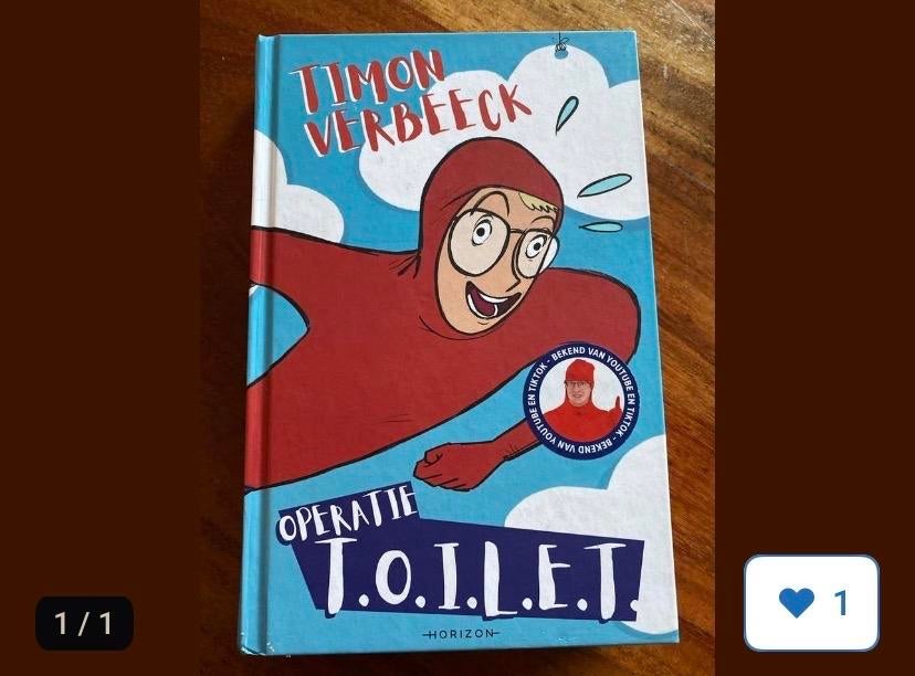 Timon Verbeeck - Operatie T.O.I.L.E.T., Ophalen, Zo goed als nieuw, Fictie algemeen