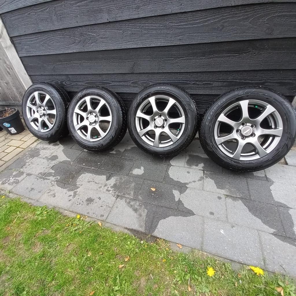 Banden  met velgen  185/65 R15, Ophalen, 15 inch, Banden en Velgen, 185 mm
