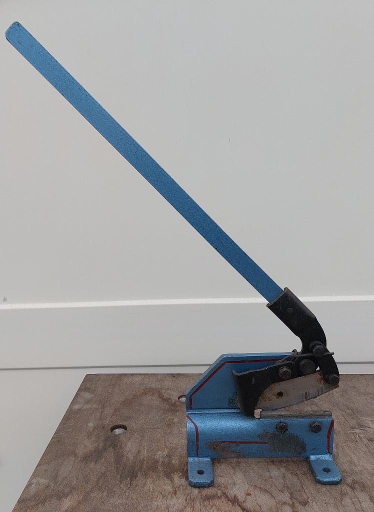 Hefboomplaatschaar, Handplaatschaar, Ophalen of Verzenden, Zo goed als nieuw