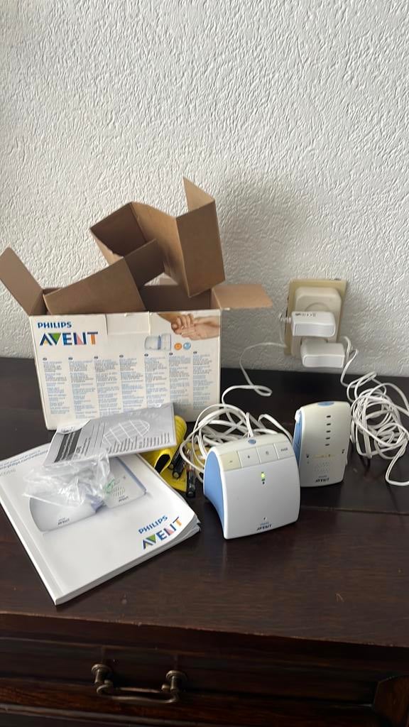 Babyfoon philips AVENT, Ophalen of Verzenden, Zo goed als nieuw, 250 meter of meer