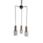 Vintage cascade hanglamp, Ophalen, Gebruikt, 50 tot 75 cm, Onbekend