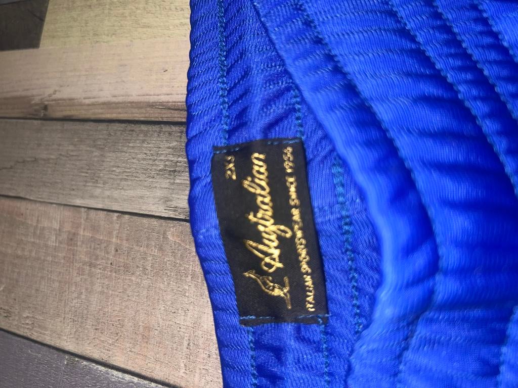 Australian hot pants - Blauw - Maat 34 (xxs), Kort, Zo goed als nieuw, Maat 36 (S), Verzenden