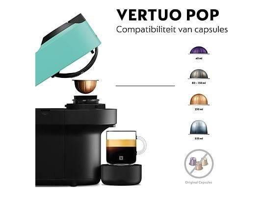 KRUPS Nespresso XN9204 Vertuo Pop Aqua, Overige typen, N.V.T., Nieuw, Meerkleurig