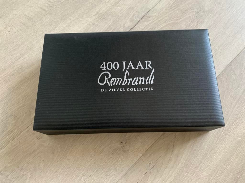 400 Jaar Rembrandt Zilver Collectie 2006 (lege cassettedoos), Postzegels en Munten, Ophalen of Verzenden