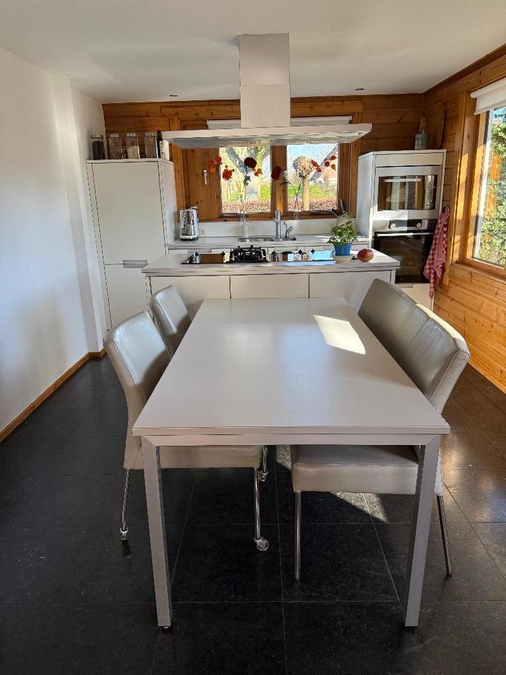 Poggenpohl keuken, Huis en Inrichting, Keuken | Complete keukens, Zo goed als nieuw, Overige typen, Wit, Kunststof, Greeploos