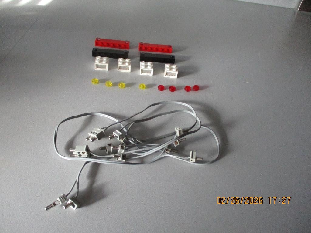 LEGO 7861 12v VERLICHTING set! + OVP in perfecte staat!!., Compleet, Overige thema's, Lego, Ophalen of Verzenden