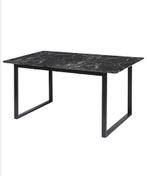 Eettafel marmer 4 persoons, Ophalen, 100 tot 150 cm, 50 tot 100 cm, Zo goed als nieuw