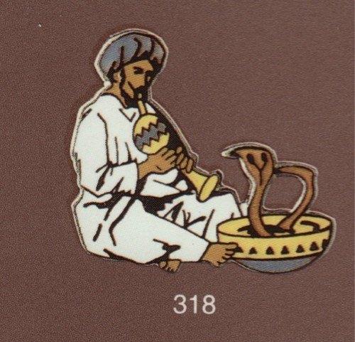 Slangen slangenbezweerder Fakir pin demons & merveilles, Ophalen of Verzenden, Zo goed als nieuw