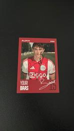 Spelerskaart ajax youri baas, Ophalen of Verzenden, Zo goed als nieuw, Ajax, Spelerskaart