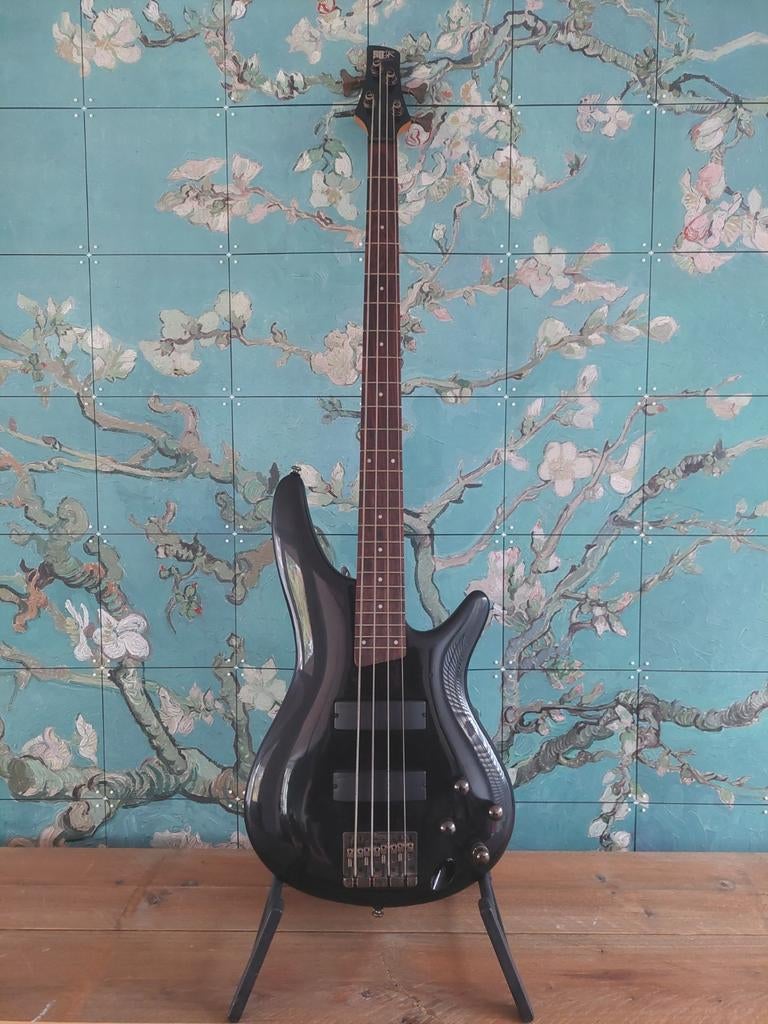 👉 Ibanez SR-300 SDGR Sound Gear Elektronic Bass! Zwart ️⚫️, Muziek en Instrumenten, Snaarinstrumenten | Gitaren | Bas, Ophalen of Verzenden