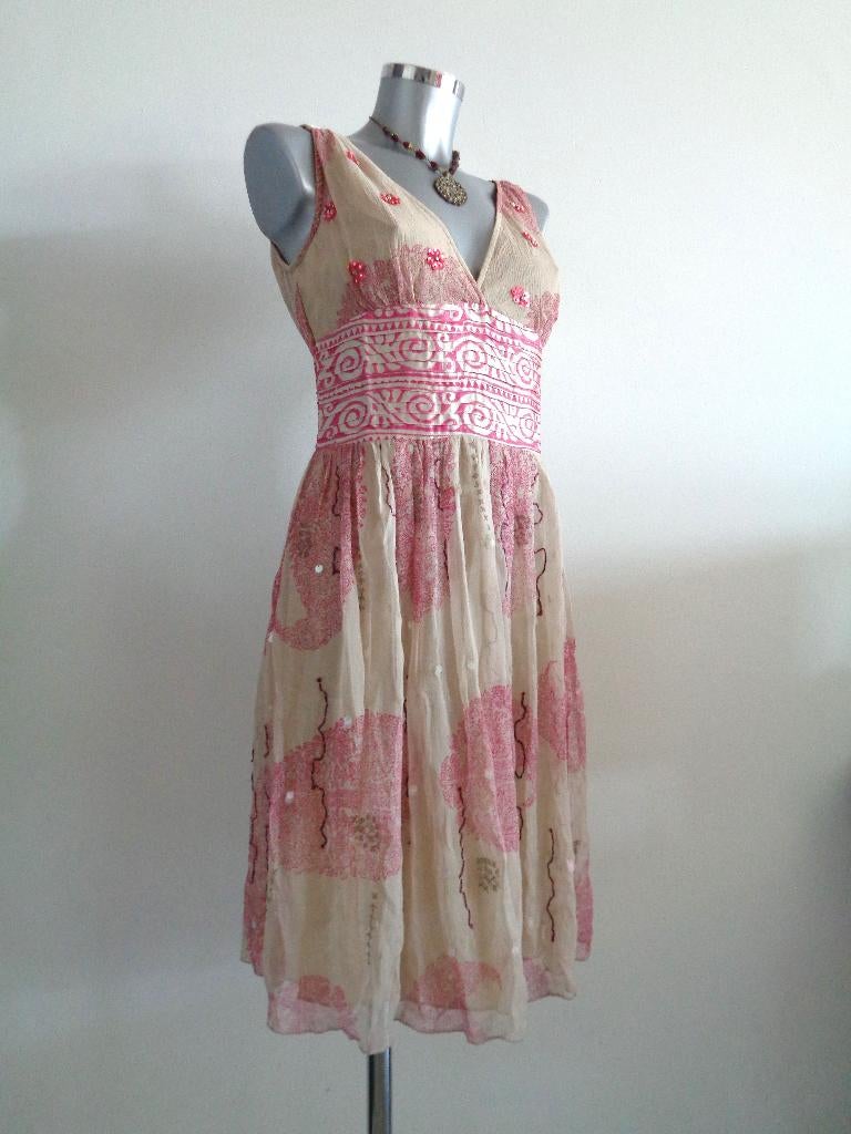 Jorando Italy designer jurk zijde, maat 38 NIEUW, kaartje, Maat 38/40 (M), Overige kleuren, Nieuw, Ophalen of Verzenden