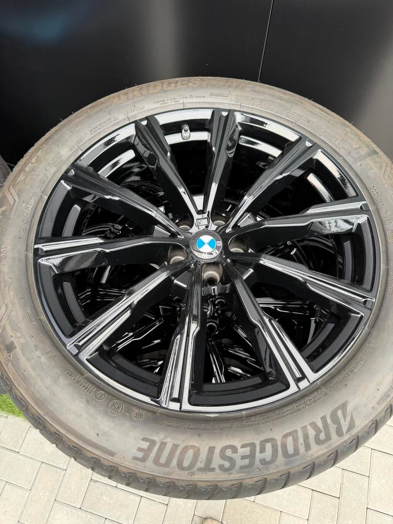 BMW X5 Velgen met gebruikte banden, Ophalen, Gebruikt, 275 mm, Banden en Velgen