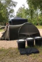 Groene tent Karsten voor vissen, Ophalen of Verzenden